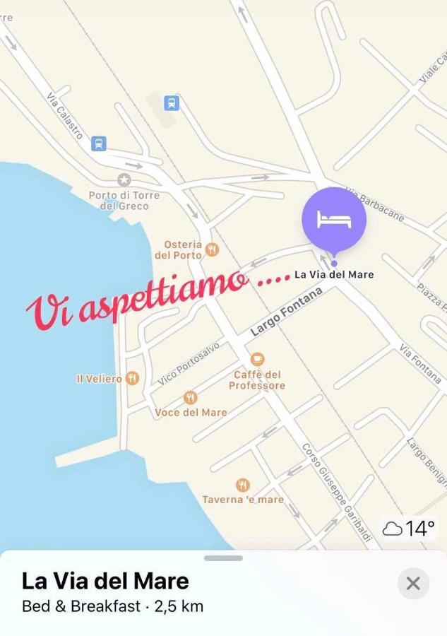 托雷德尔格雷科La Via Del Mare住宿加早餐旅馆 外观 照片